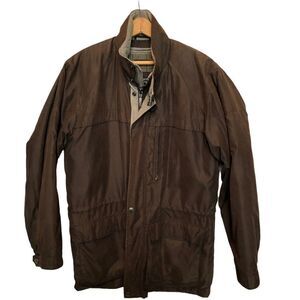 Liz Claiborne Outerwear Beautiful Brown winter coat lined Small